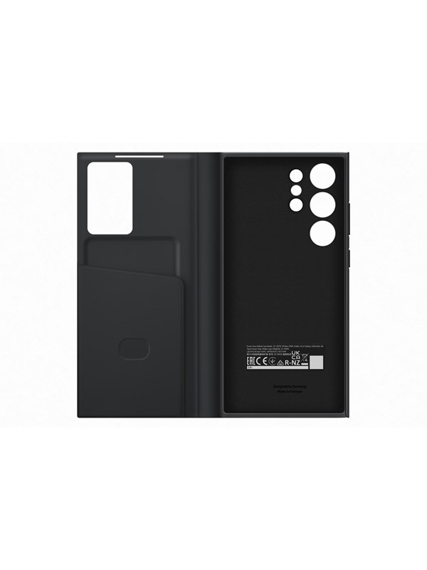 Samsung Galaxy S23 Ultra Smart View Wallet Case Black