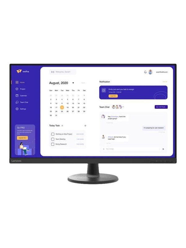 31.5 " Lenovo D32u 40 3840x2160 Va