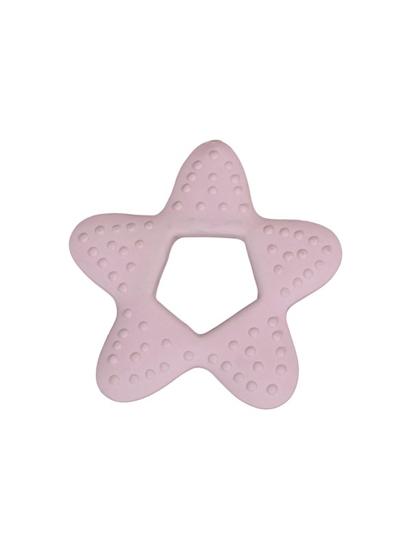 Filibabba Teether - Star rubber - light lavender