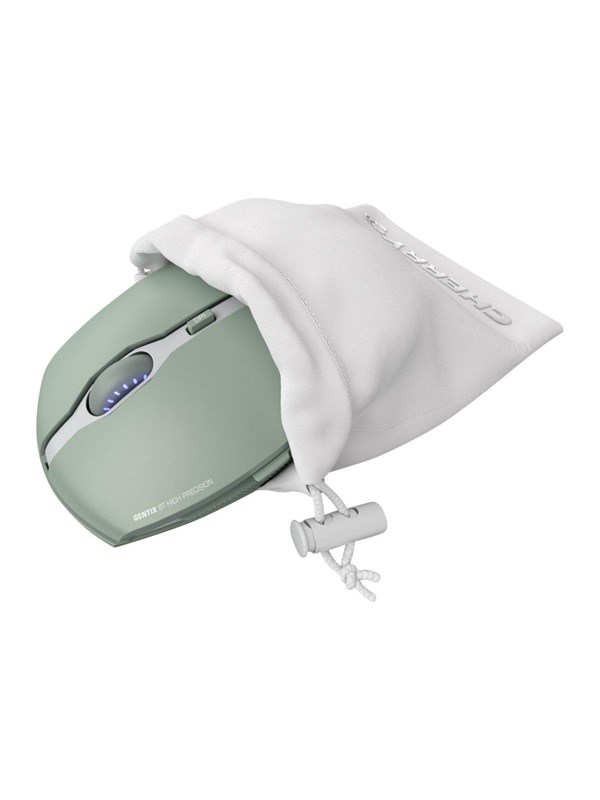 Cherry GENTIX BT - Mouse - Optic - 7 knappar - Grön