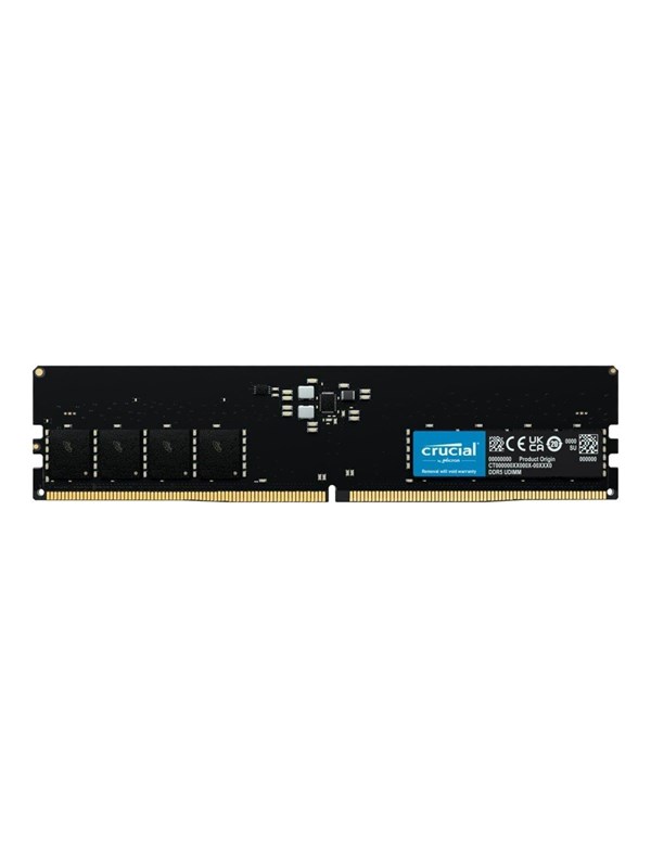 Crucial Classic Ddr5 5200 32gb Cl42 Single Channel 1 Pcs Amd Expo Svart