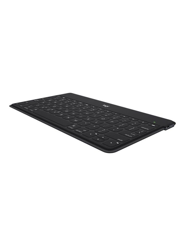 Logitech Logicool Keys To Go Keyboard Azerty Flemish Black Tangentbord Flamlandska Svart