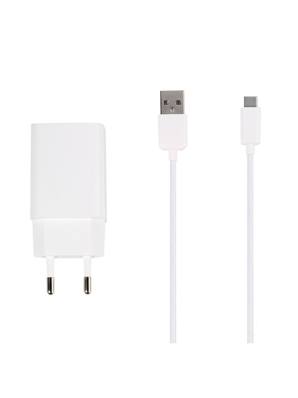 Vivanco Usb Hemladdare 3a 15w Usb C Kabel Vit