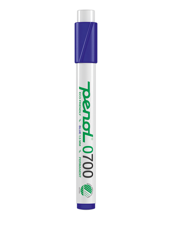 Penol marker blue bullet point