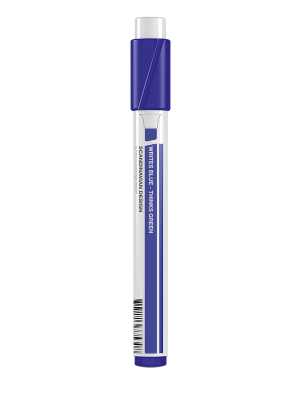 Produktfoto för PENOL Märkpenna 0-750 perm 2-5mm blå