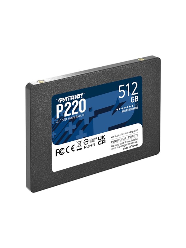 Patriot P220 Ssd 512gb 2.5 " Sata 600