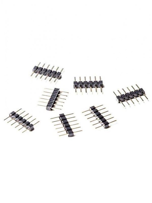 Light Solutions Pin Headers For Philips Hue Lightstrip Plus 15 Pcs White