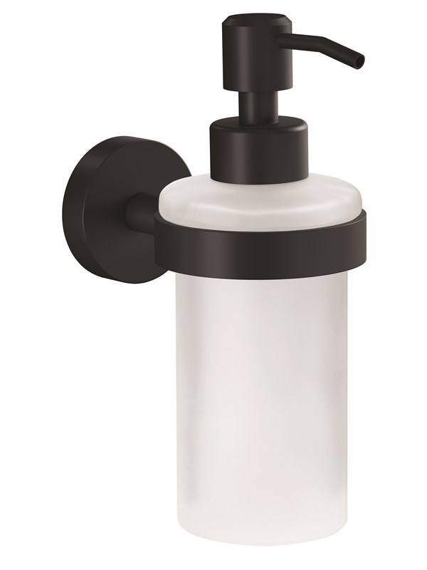 tesa Moon Black soap dispenser self-adhesive