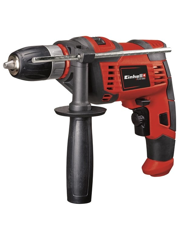 Produktfoto för Einhell TC-ID 550 E, Borr med pistolgrepp, 1,3 cm, 2800 RPM, 2,5 cm, 1,3 cm, 1,5 mm