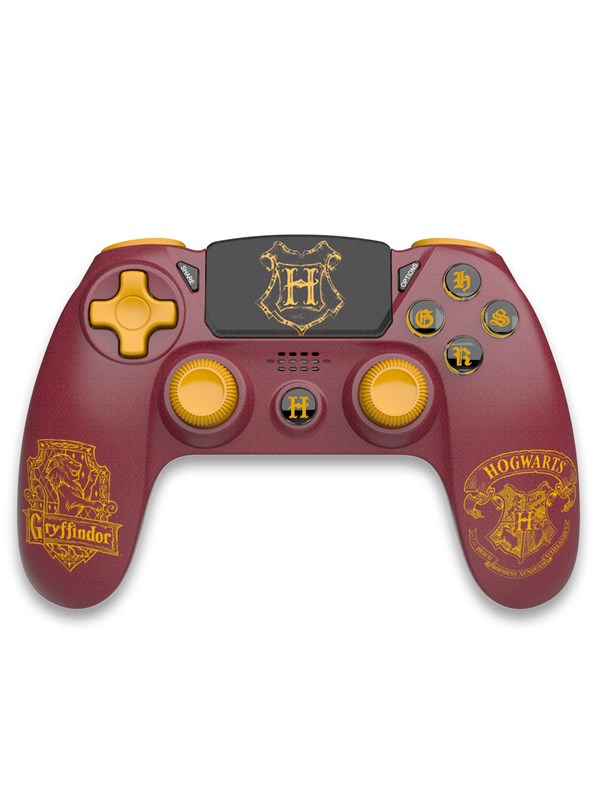 Trade Invaders Harry Potter Wireless Controller Gryffindor Red Wireless Controller Sony Playstation 4