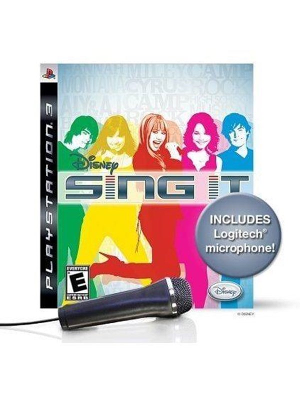 Sing It Bundle With Microphone Sony Playstation 3 Party
