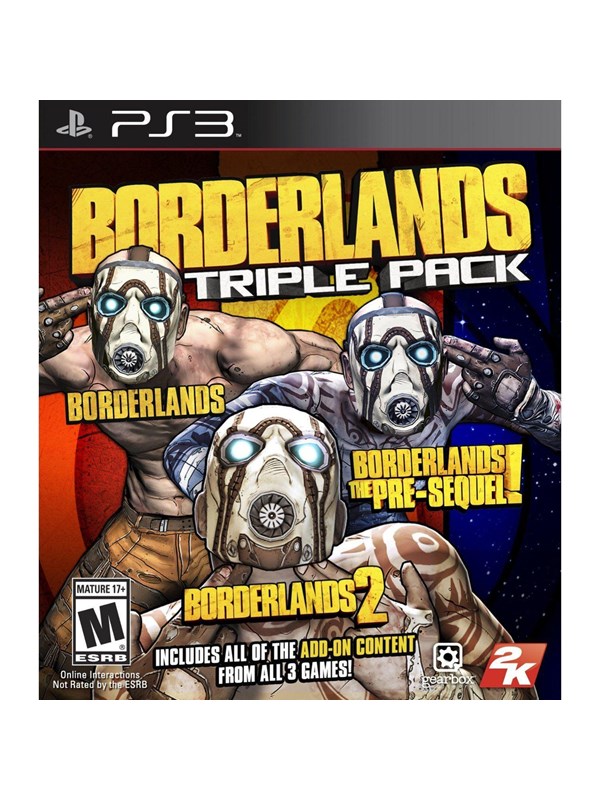 Borderlands Triple Pack Sony Playstation 3 Action