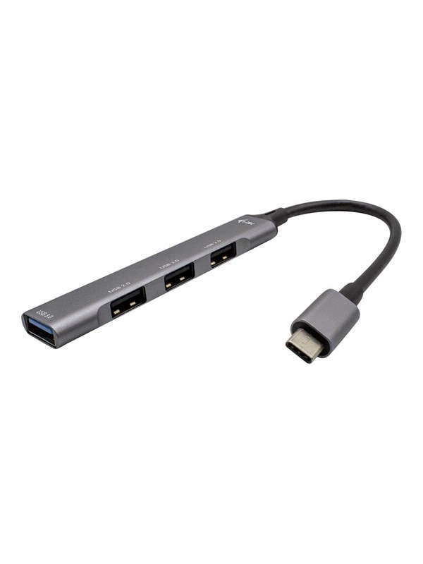 I-Tec - hub - 4 ports USB Hub - 4 porte - Grey