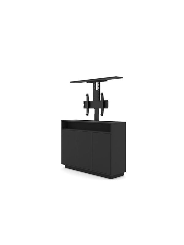 Multibrackets M - cabinet unit - Lift - for LCD 55" display / speaker - black - Max 50 kg - recommended for 55"