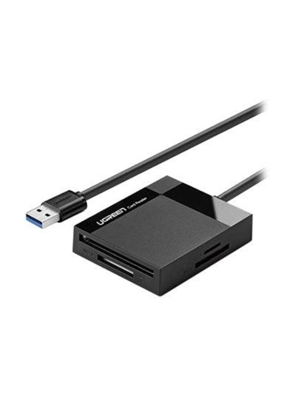 Produktfoto för UGREEN SD/micro SD-minneskortläsare, USB 3.0, 50cm