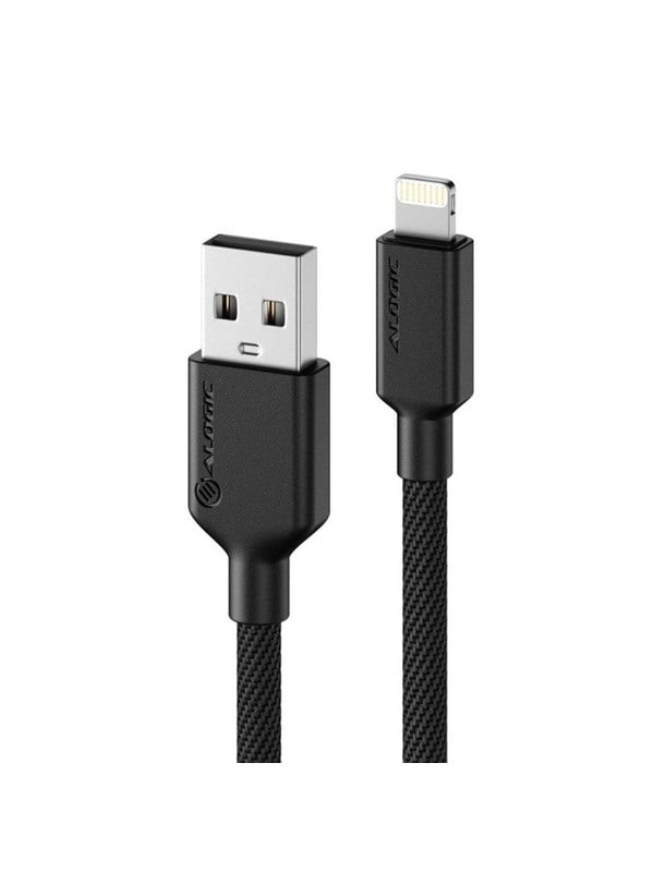 ALOGIC Elements PRO USB-A to Lightning cable 1m - Black