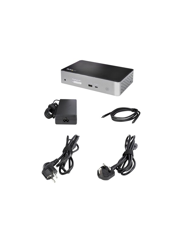 StarTech.com USB-C Dock - Thunderbolt 3 - 4× DP - 4× HDMI