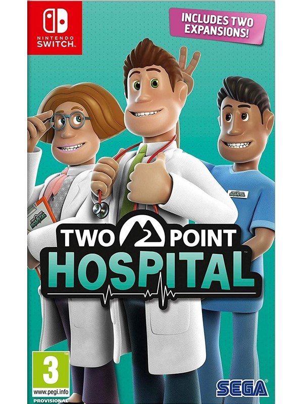 Two Point Hospital (Code in a Box) - Nintendo Switch - Strategi