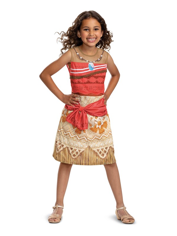 Produktfoto för Disguise - Classic Costume - Moana (104 cm) (140289M) /Dress Up /Multi/104