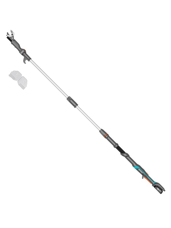 Gardena Batteridriven Teleskopisk Stångsax HighCut 250/18V P4A Komplett Set