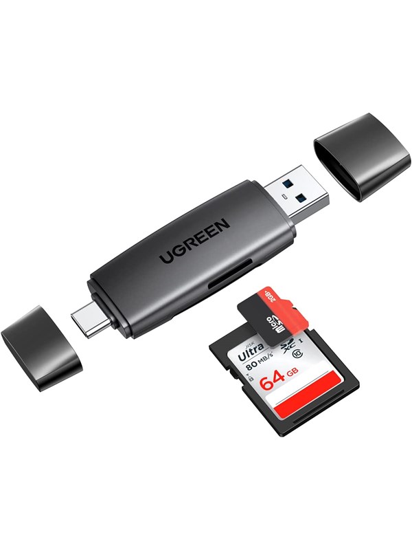 Ugreen Multifunction Card Reader Black