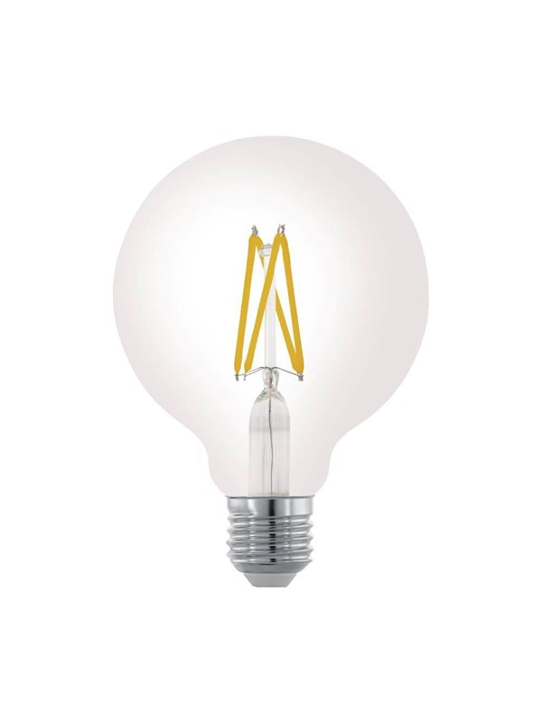 Produktfoto för EGLO LED-glödlampa G95 7,5W 2700K Dimmable Clear E27