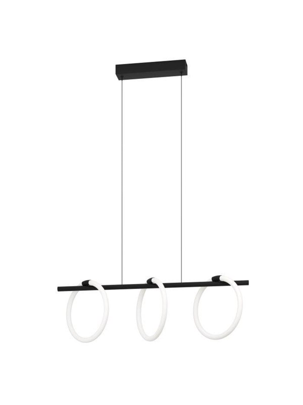 EGLO CARANACOA LANGBORD 3L SORT/HVID