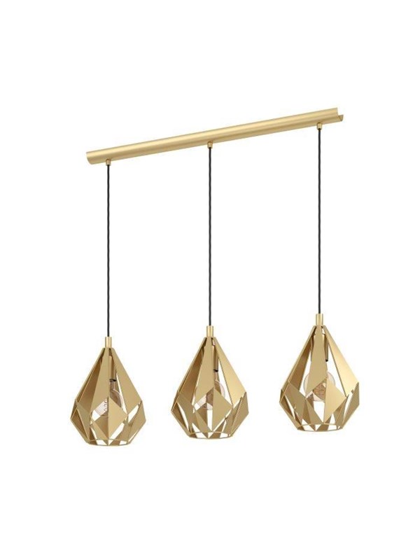 EGLO CARLTON LANGBORD 3XE27 GULD