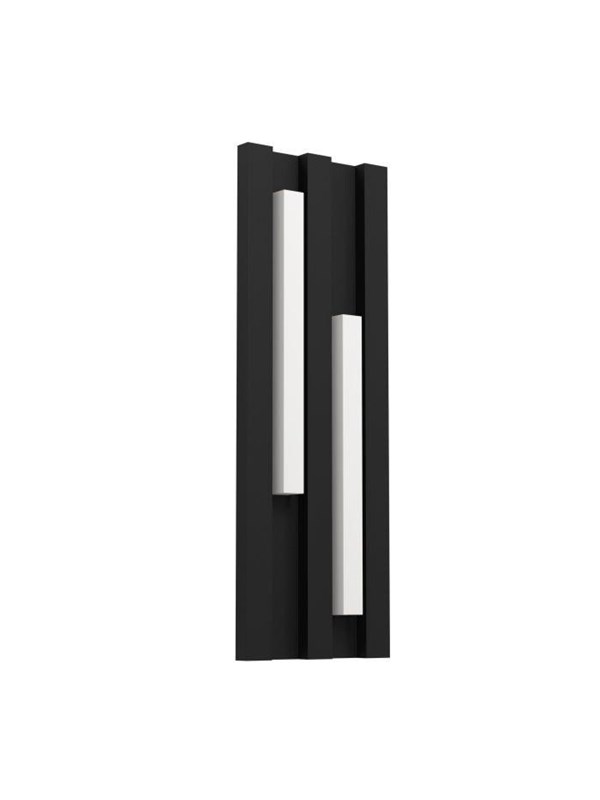 EGLO FANDINA UDENDØRS VÆG 2X4.2W 1000LM 3000K IP55 SORT
