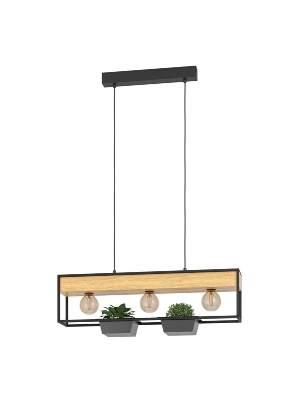 EGLO Libertad 1 black brown