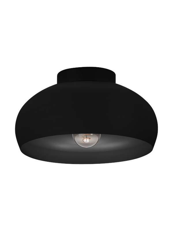 EGLO MOGANO 2 ceiling lamp Ø280 mm black