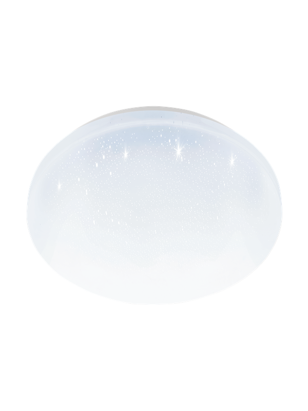 EGLO POGLIOLA-S ceiling lamp Ø260 mm LED 12W 1250lm 4000K white/crystal effect