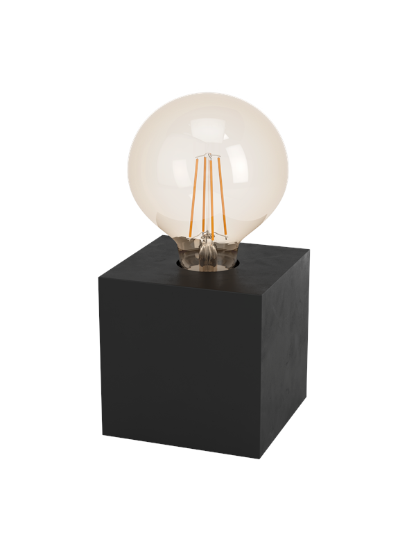 EGLO PRESTWICK 2 table lamp black wood