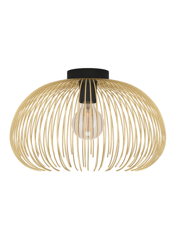 EGLO VENEZUELA ceiling lamp black/gold