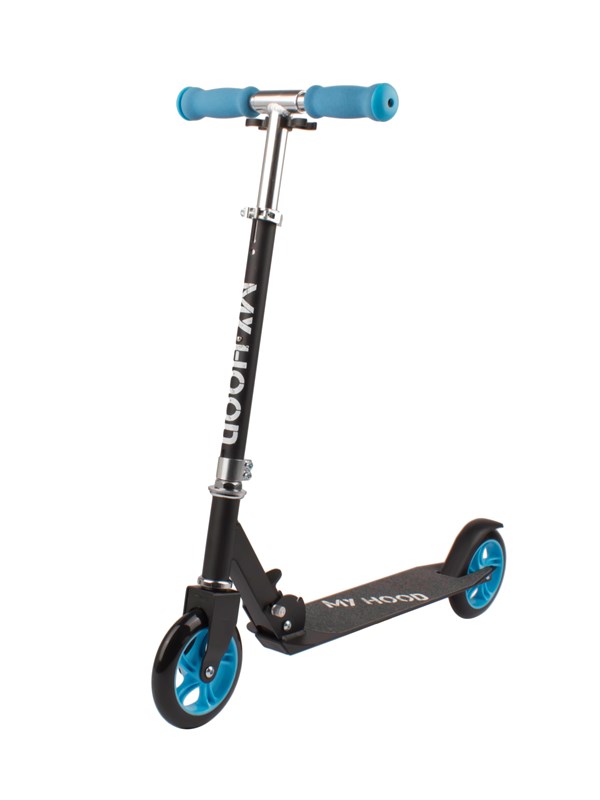 Produktfoto för My Hood - Scooter 145 Black/Turquoise (505162) /Riding Toys /Black
