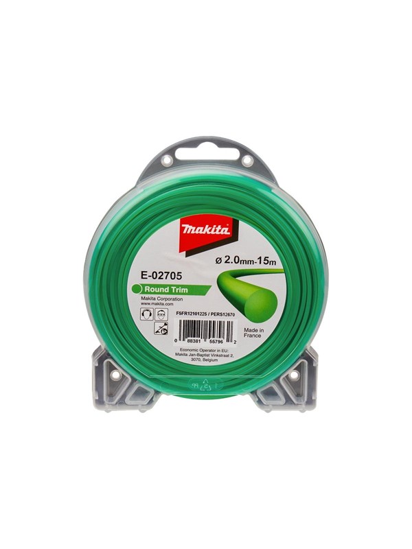 Makita E-02705 Round Trim Nylon Cord 2.0x15m