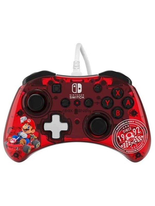 PDP Rock Candy Mini Wired Controller - Mario Kart - Wired Controller - Nintendo Switch