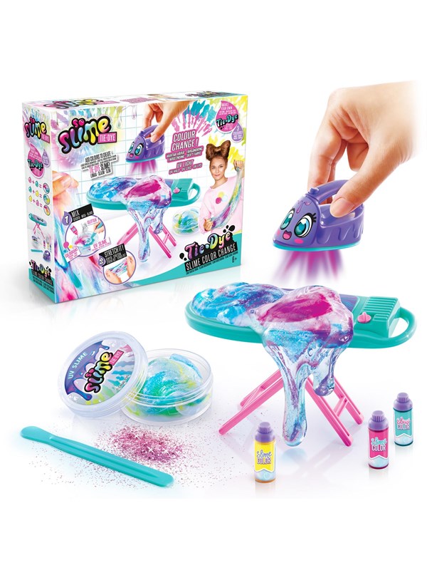 So Slime Tie Dye Color Change Table &amp; Iron