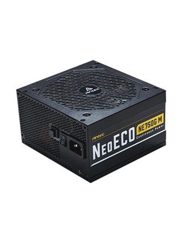 Antec NeoECO Gold Modular NE850G M Strömförsörjning - 850 Watt - 120 mm - ATX 2.4 - 80 Plus Gold certificate