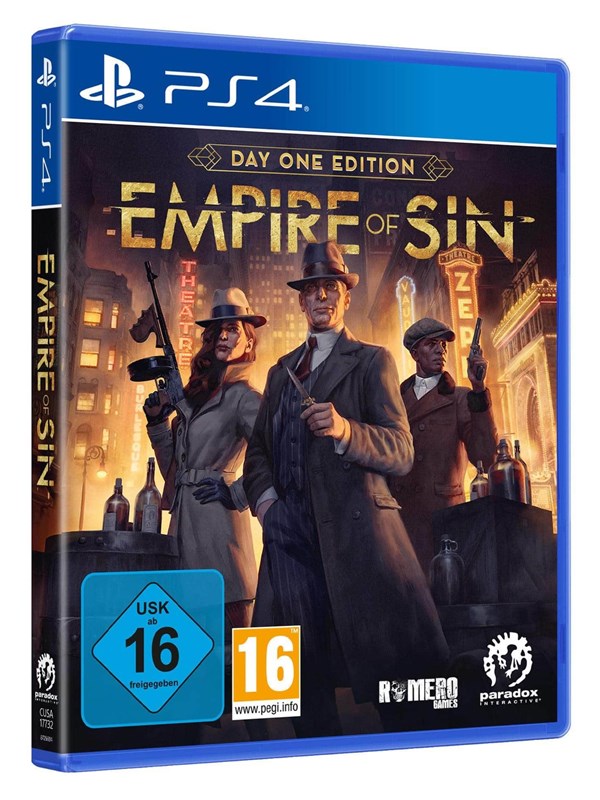 Empire Of Sin Day One Edition Sony Playstation 4 Strategi