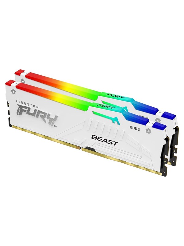 Kingston Fury Beast Rgb Ddr5 5600 64gb Cl40 Dual Channel 2 Pcs Intel Xmp Vit Med Rgb