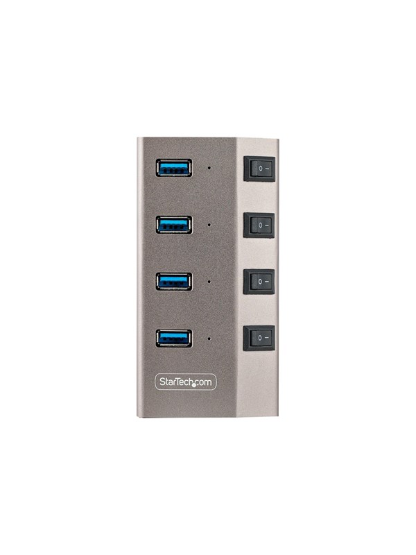 StarTech.com 5G4AIBS-USB-HUB-EU USB Hub - 4 porte - Grey