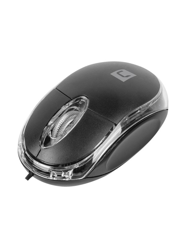 Natec Vireo 2 - mouse - USB - black - Mouse - Optic - 3 knappar - Svart