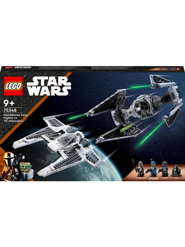 Lego Star Wars 75348 Mandalorian Fang Fighter Vs Tie Interceptor™