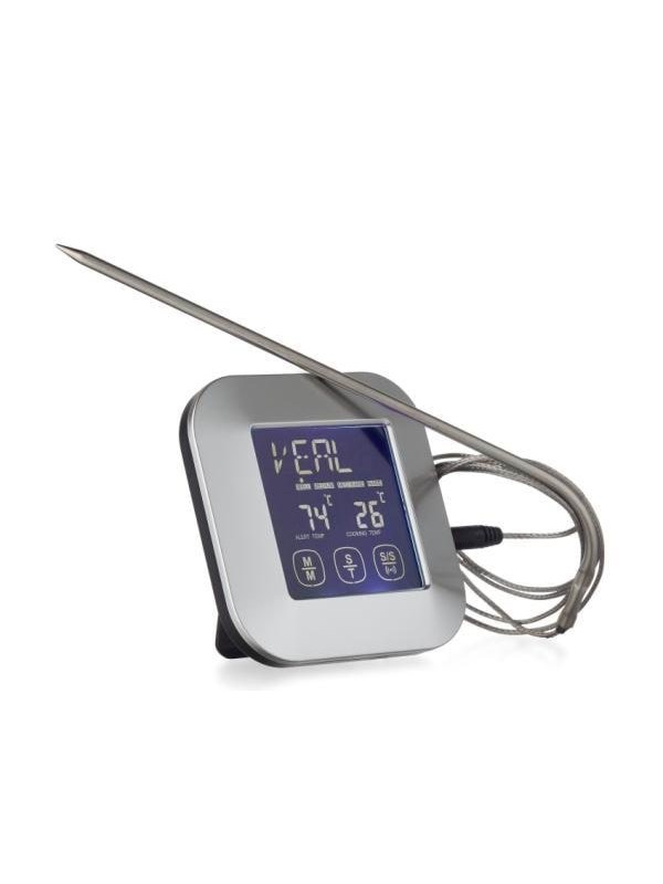 Produktfoto för Elektronisk stektermometer med timer och timer 0-250C
