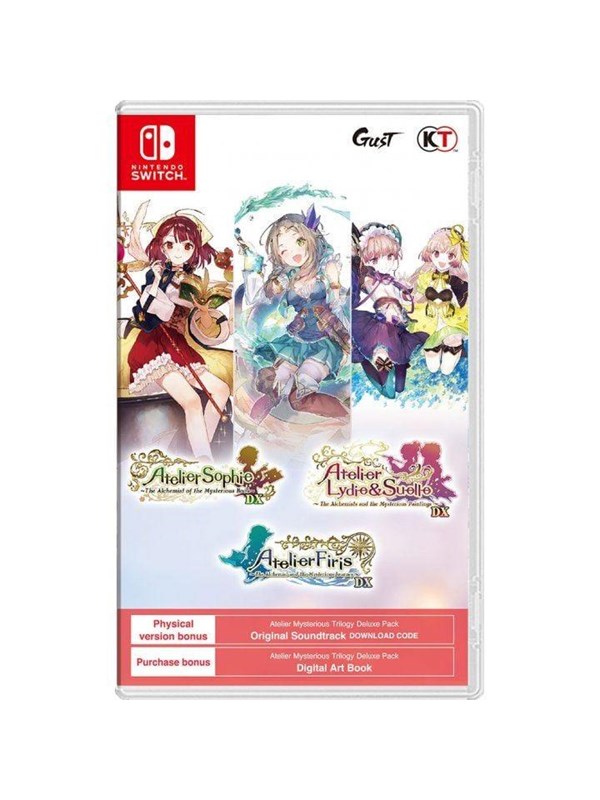 Atelier Mysterious Trilogy Deluxe Pack - Nintendo Switch - RPG