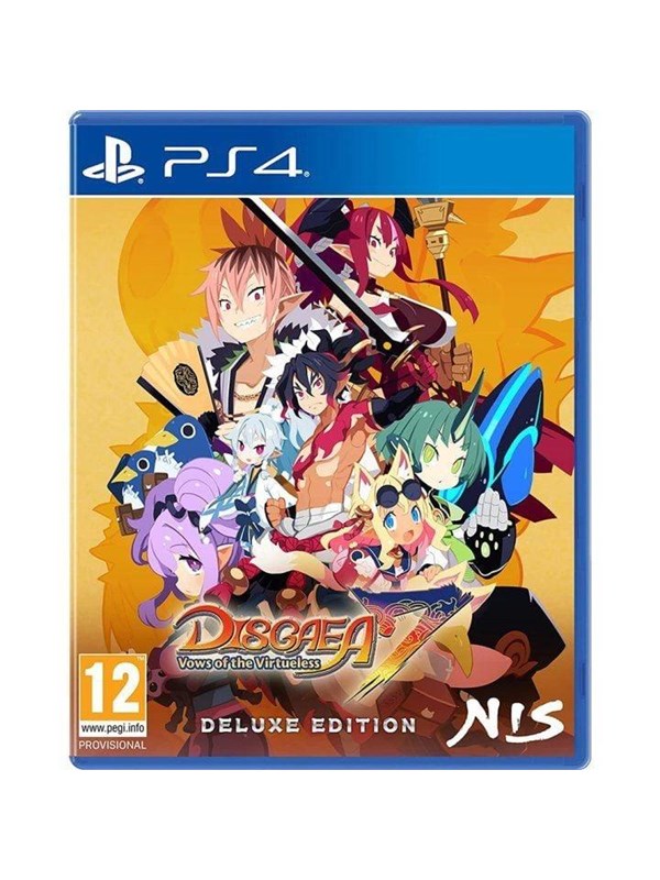 Disgaea 7: Vows Of The Virtueless Deluxe Edition Sony Playstation 4 Rpg