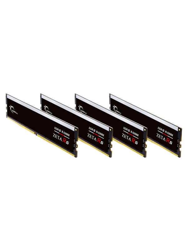 G.skill Zeta R5 Ddr5 6400 64gb Cl32 Quad Channel 4 Pcs Intel Xmp Svart