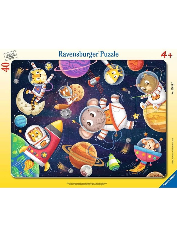 Ravensburger Animal Astronauts 40p 2D Pussel