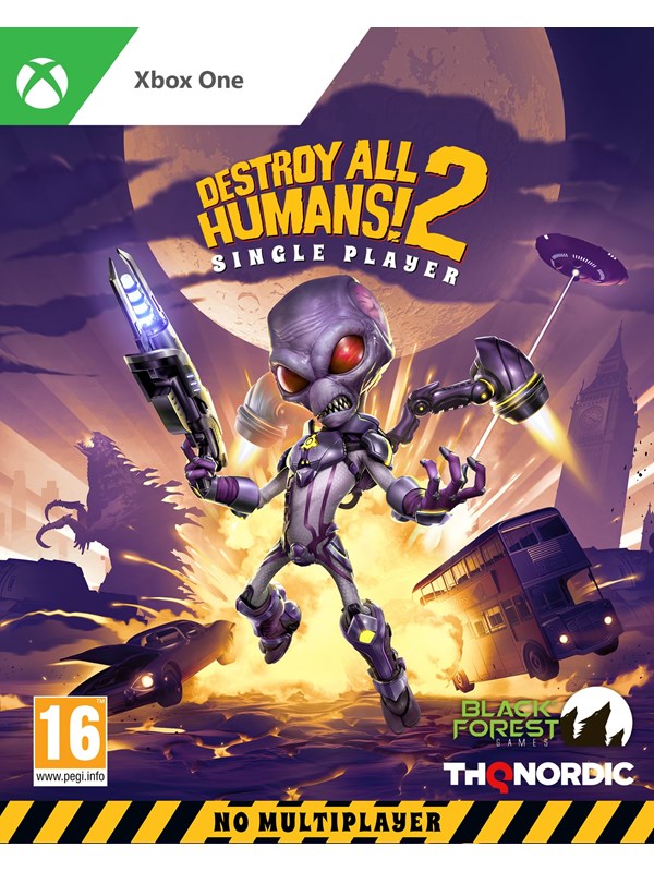 Destroy All Humans! 2 Reprobed Single Player Microsoft Xbox One Action